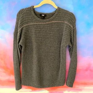 Paige XS Grey Sweater with Chain detail